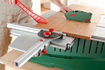 Bosch Unterflur-Zugsäge PPS 7 S incl. Tischerweiterung mit Stütze